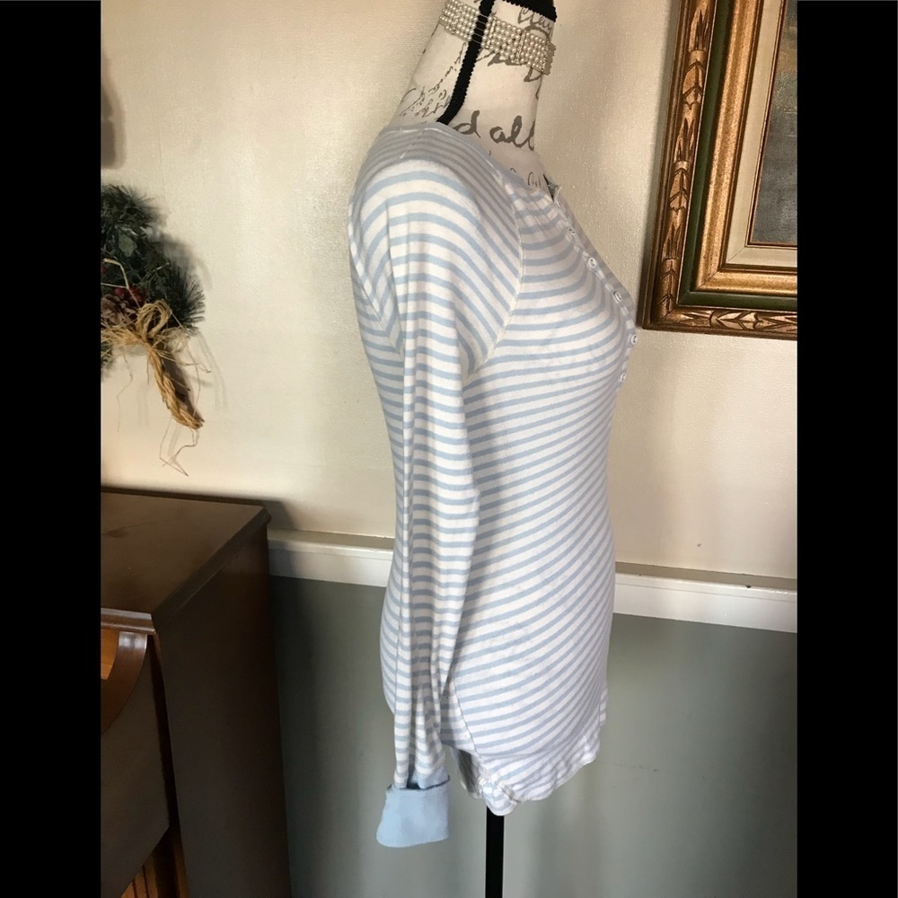 American Eagle Slim Fit Long Sleeve Henley Top M❗️FINAL SALE - Picture 3 of 8